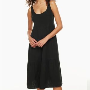 Aritzia Wilfred Free black gauzy cotton dress - size xxs - Firefly dress